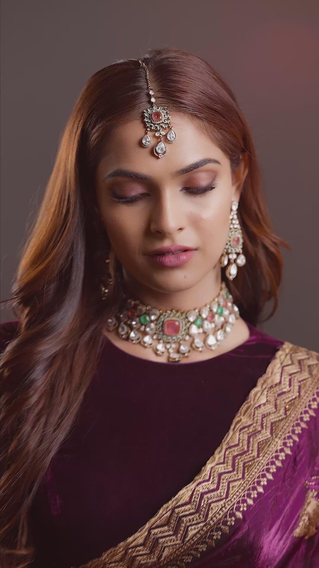 The Empress's Canvas Necklace