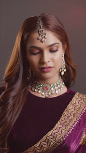 The Empress's Canvas Necklace
