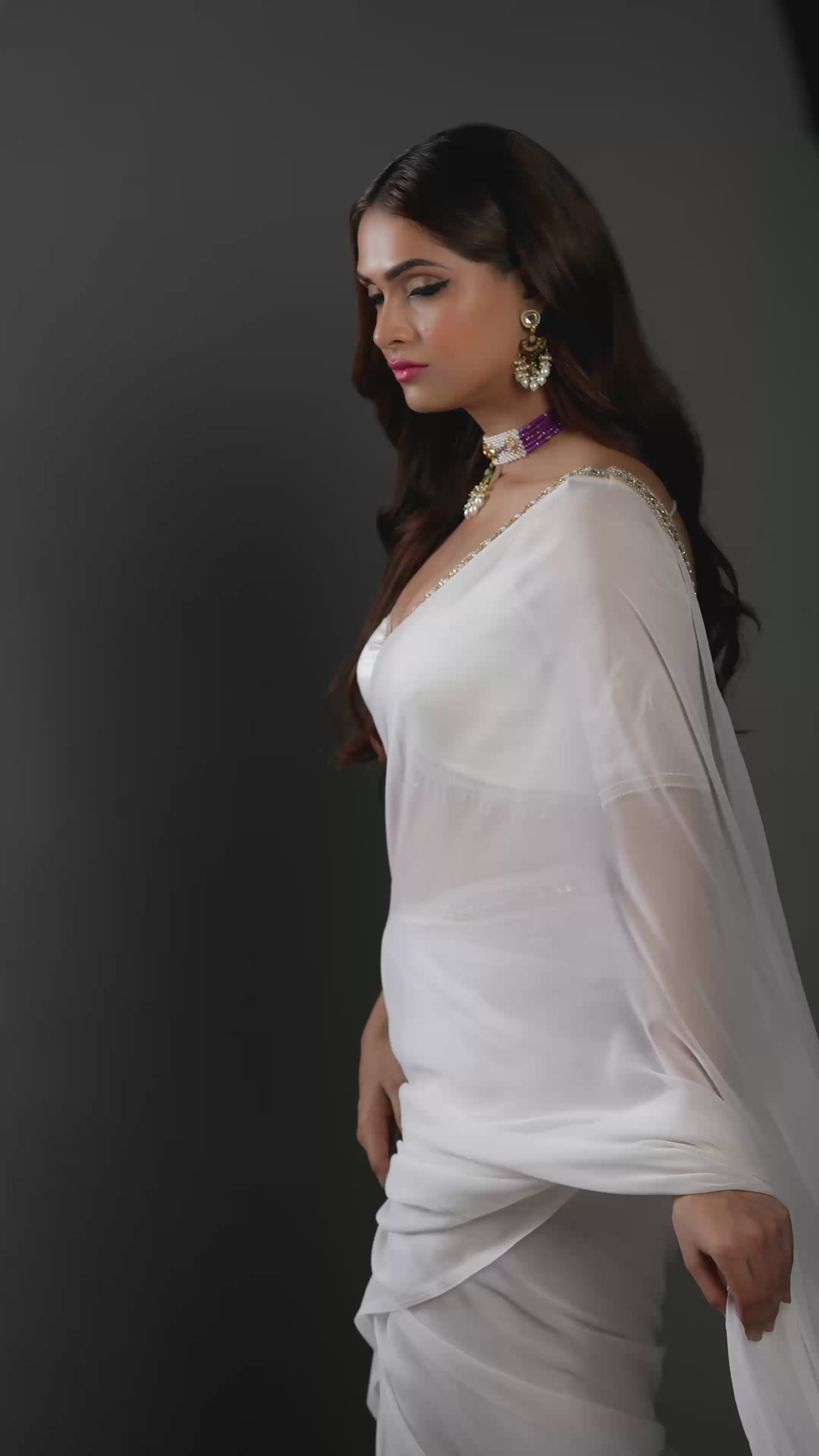 Rajputana Royale Amethyst Choker Necklace