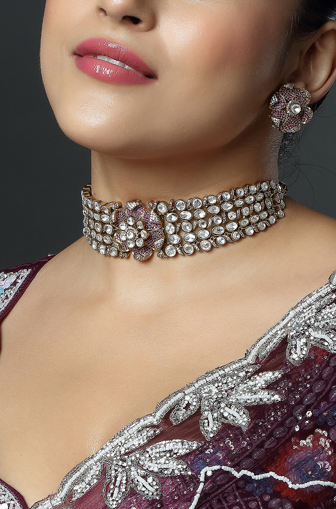 Diamond Finish Classic Choker